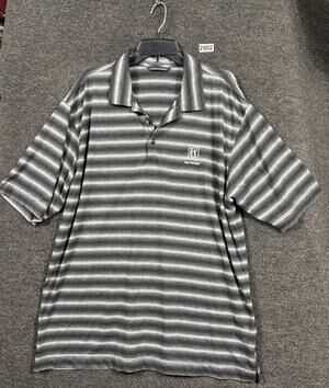 Cutter & Buck Signature Collection CBDryTec Golf Polo XXL Gray TPC San Antonio